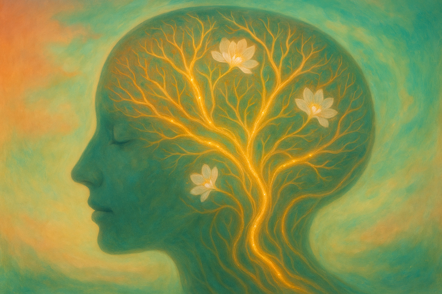 Illustrazione artistica del viaggio della nascita